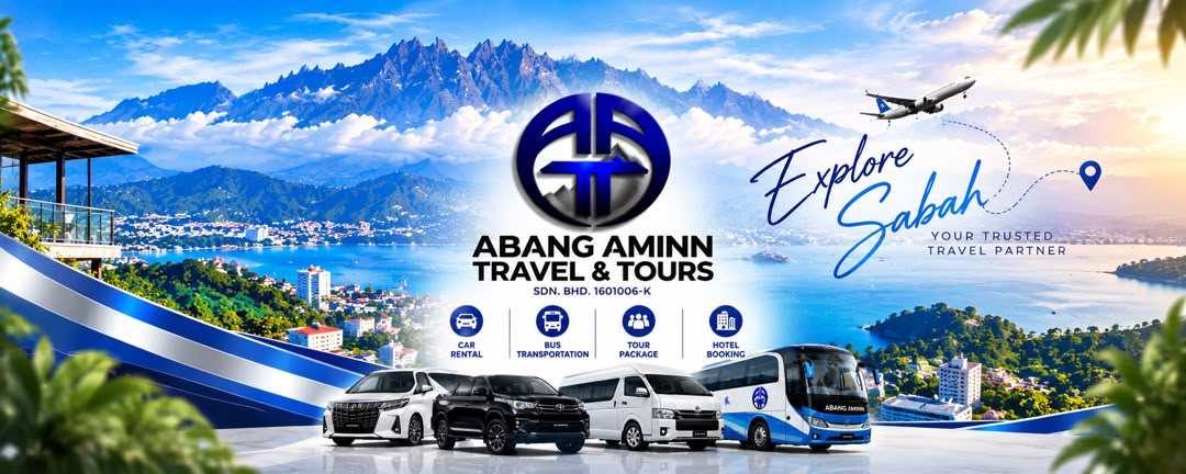 Abang Aminn Travel & Tours — Explore Sabah, your trusted travel partner